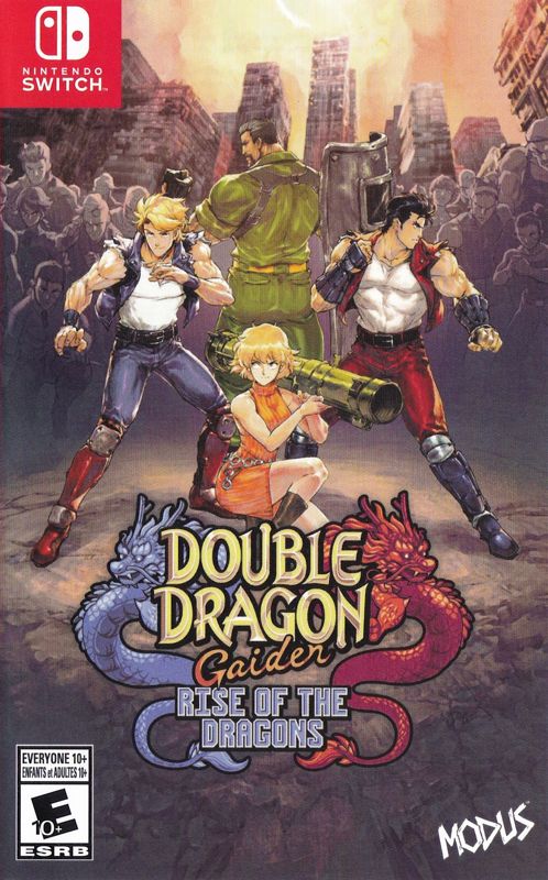 Double Dragon Gaiden: Rise of the Dragons box art for Xbox Series X